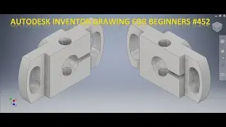 Autodesk Inventor Tutorial for Beginners #452 || Inventor Tutorials || Cad 3d || 3d Drawing Tutorial