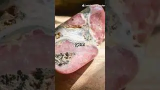 Why Rhodochrosite Is the Most Beautiful Pink Gemstone! #Rhodochrosite #PinkGemstone #GemstoneLovers