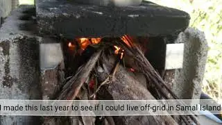 Simple DIY wood stove