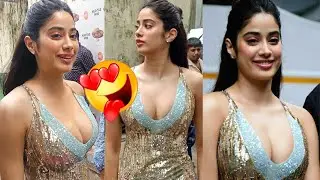 Janhvi Kapoor Gorgeous Looks at GoodLuck Jerry Movie Promotion | Life Andhra Tv