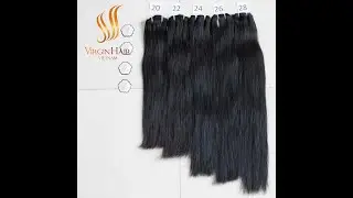 Raw Unprocessed Vietnamese Hair Double Drawn Straight Hair | Virgin Hair Vietnam