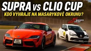 Supra vs Renault Clio Cup - překvapivý výsledek na okruhu v Brně