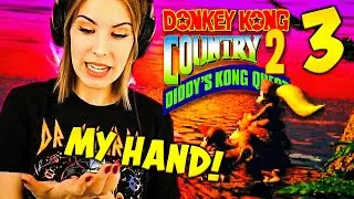 This game hurt my hand! - Donkey Kong Country 2 FIRST time - part 3 longplay