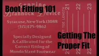 Boot Fitting 101: Sizing Your Snowboard Boots