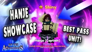 [Showcase] NEW BATTLE PASS SHINY EVOLVED HANJE IS INSANE*BLEED META [🗡️UPD 11] Anime Adventures*Code