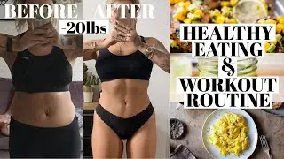 WHAT I EAT IN A DAY & WORK OUT ROUTINE | JAMIE GENEVIEVE