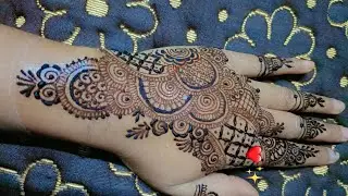 Trending mehdi disign ❤️#new disigner #shortsfeed #henna #hennadesign #henna tattoo designs ❤️#cat