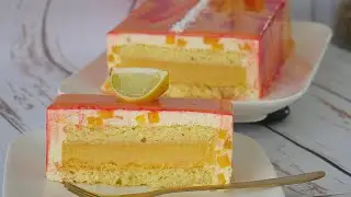 Entremet Exotique : Passion Vanille Mangue Coco (Recette Génoise Moelleuse Coco)