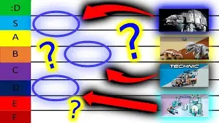 *ALL* LEGO Themes 2022 Ranked Tier List - Star Wars, Creator, Marvel, Technic and More!