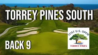 TACKLING TORREY PT 2 | 2021 US OPEN BACK 9 Preview Course Vlog | Shot for Shot with Drone Flyovers