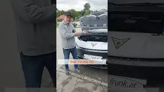 Vorderen Kofferraum (Frunk) im Cupra Tavascan!!! Produktupdate der Firma Frunk.at