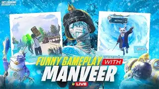 LETS PLAY BGMI WITH MANVEERisLIVE