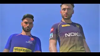 #IPL#DDvsKKR#Cricket19 Cricket 19 Carrier Mode IPL Group Match[Match number 8]