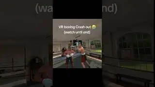 INSANE VR BOXING CRASHOUT! WILDEST CRASH OUT EVER! #vrboxing #boxingunderdog #meme #crashout #vr