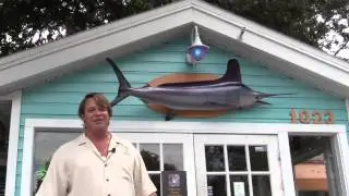 The Origin of Thirsty the Marlin. Palm Harbor FL Fine Dining Seafood, and Awesome Bar!