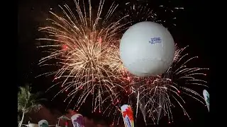 Helium Balloon Acrobatic show in Al Gharbia Watersports Festival