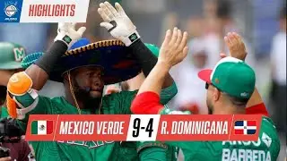 &iexcl;MEXICO VERDE vence a REP&Uacute;BLICA DOMINICANA y est&aacute; en la FINAL de la SERIE del CARIBE | Highlights