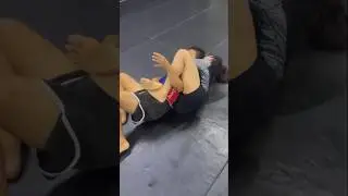 girl vs boy bjj 2024 - amanda tubby submission by rear naked choke