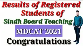 Results of Registered Students of Sindh Board Teaching 