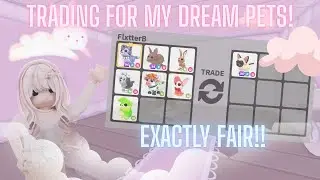 Trying to Trade my Pets in Adopt Me!