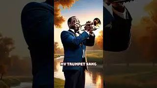 Louis Armstrong: The voice that transformed jazz forever.   #100icons #jazzlegend