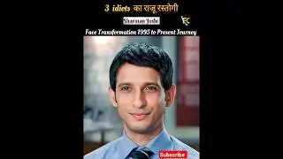 3 idiots ka Raju Rastogi (Sharman Joshi Face Transformation 1995 to Present Journey)#shorts#ytshorts