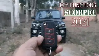 2021 scorpio key(RKE) functions|features| detailed information in hindi