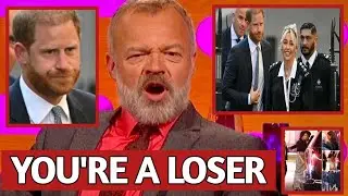 NO SECURITY:Furious Graham Norton DESTROYS Harry's Uk Tax funded Security Court case