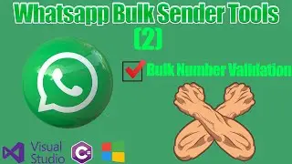 Whatsapp Bulk Sender Tools(2)---bulk WhatsApp Number Validation #whatsappbot