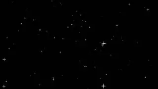 Twinkling stars | Black Background | 2k | 60 FPS