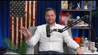 Theo Von making JD Vance burst out laughing with mussy wit & one liners! #TrumpVance #election2024