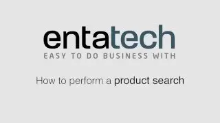 Entaonline How To: Product Search