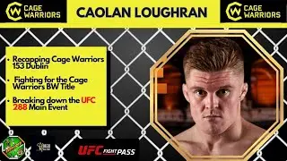 Caolan Loughran | Cage Warriors 154 World Title Fight Countdown | Energized Show
