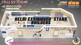 🔩 Crafting Brilliance | Fort Gloster Exhibition Booth 2025 | Delhi Exhibition Stand Builders