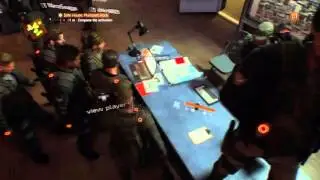 The Division Gameplay Glitch - Man Floats onto Table!