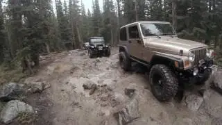 Who needs 4wheel drive? Toyota Tacoma, Coney Flats and Middle Saint Vrain Trails Colorado