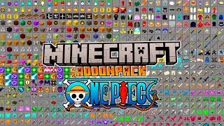 SAIU NOVA AddonPACK One Piece ASA 76.0 para Minecraft PE 1.21.132+ COM VARIAS ADDONS