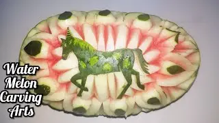 Arts of Water Melon Carving | by Khmer Carving Arts | Fruit Carving DIY |