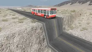 Cars Vs Unfinished Road Crashes 001 - BeamNG.Drive | Engineer Mohammad Talha