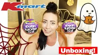 KMART SPOOKY SURPRISE BALLS UNBOXING 👻