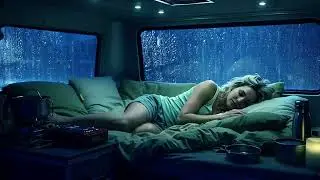 Rain Sounds for Sleep 🚗 Heavy Rain in Cozy Car | ASMR for Calm Nights