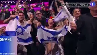 Lamentable retransmisi&oacute;n de RTVE en Eurovisi&oacute;n cuando daban el televoto de Israel