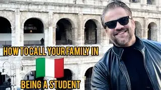 Family Reunion Visa on #StudentVisa in Italy 🇮🇹| From Pakistan 🇵🇰