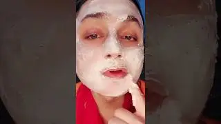 kaolin clay mask #skincare #skincareroutine #kaolinclay #shorts