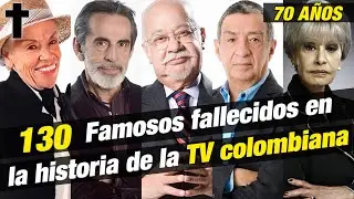Actores y Actrices Colombianos Que Fallecieron y Tú No Lo Sabes