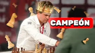 Magnus Carlsen mostrando por qué es Magnus Carlsen 🔥