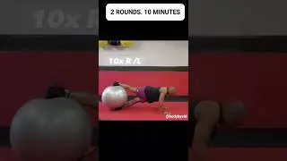 10 Minute Swiss Ball Workout