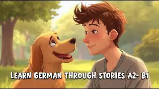German Animated Story A2 -B1 #easygerman #germanlanguage