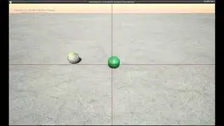 UE4 3D Interaction Demo. Virtual cursor.