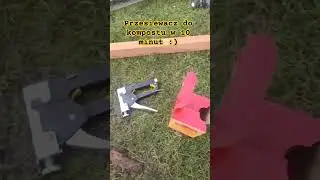 Przesiewacz do kompostu w 10 minut #garden #rod #komposting #ogr&oacute;dek #ogrodnictwo